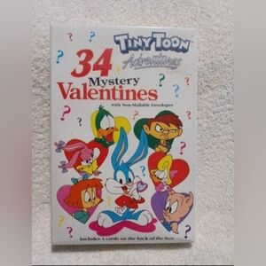 Vintage Looney tunes tiny toon mystery valentine cards